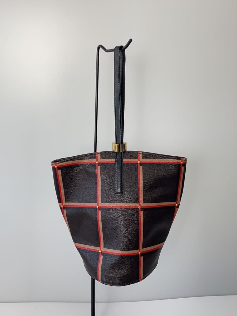 MARY AL TERNA Handbag BLK Check 3