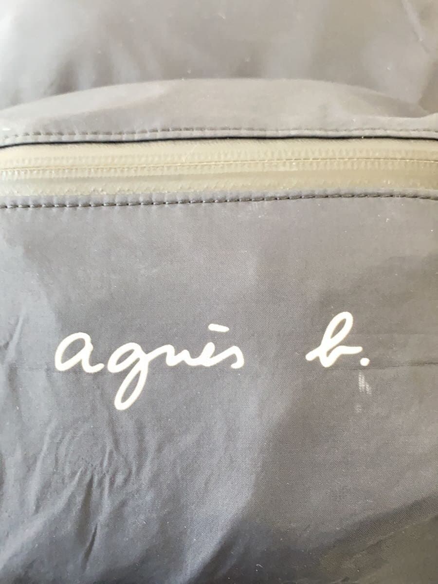 agnes b. Backpack Nylon NVY Print OAH12-01 5