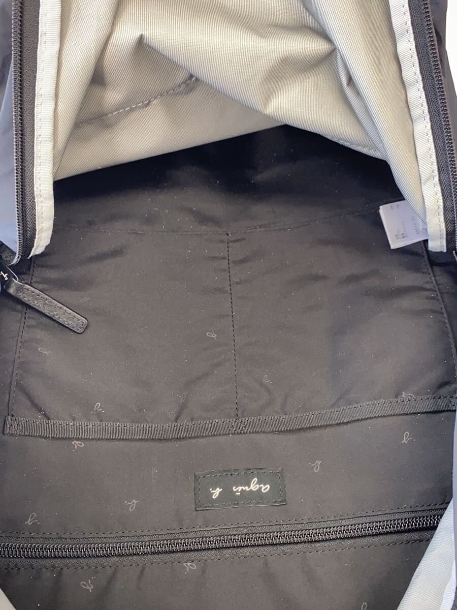 agnes b. Backpack Nylon NVY Print OAH12-01 6