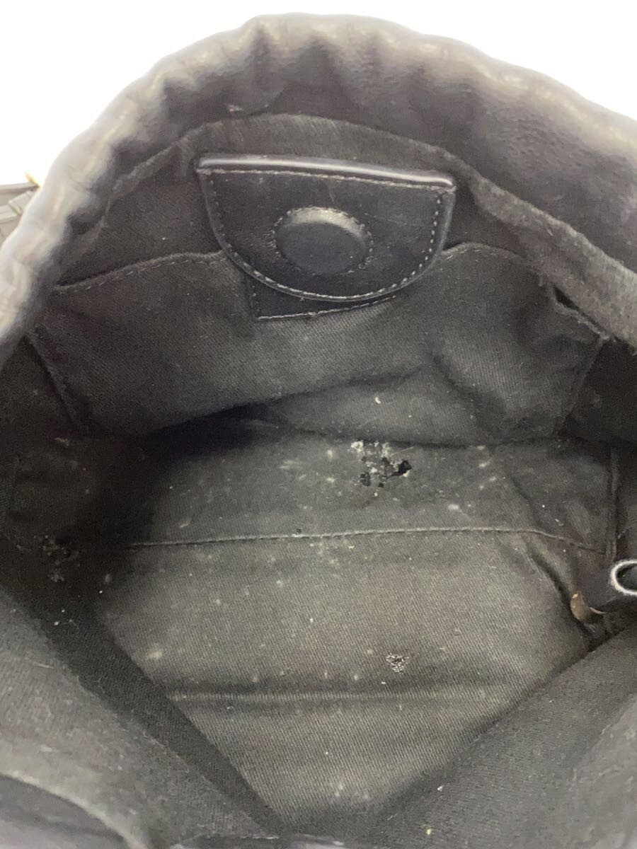 A.P.C. Shoulder Bag BLK Drawstring Shoulder Bag 6