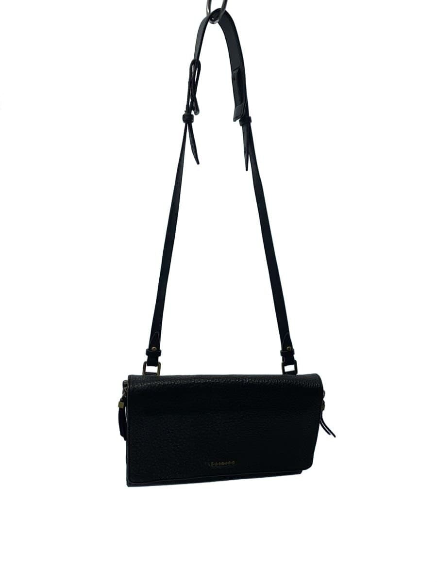 Mc Q Alexander Mc Queen Shoulder Bag BLK Lining With Stain