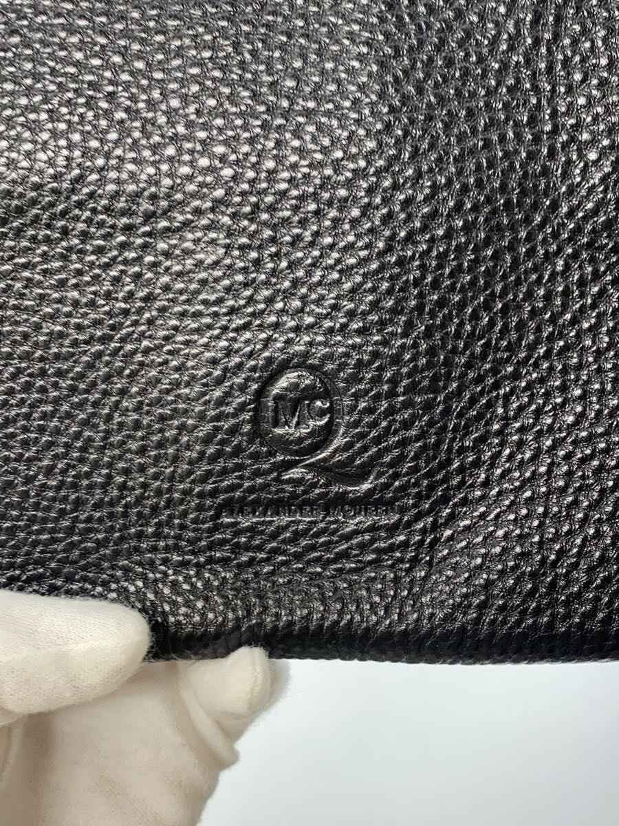 Mc Q Alexander Mc Queen Shoulder Bag BLK Lining With Stain 5