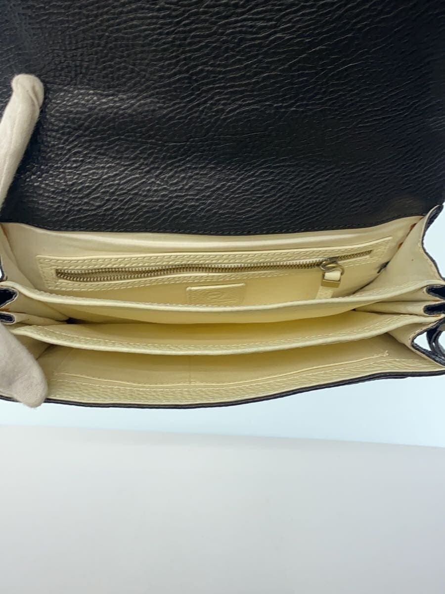 Mc Q Alexander Mc Queen Shoulder Bag BLK Lining With Stain 6