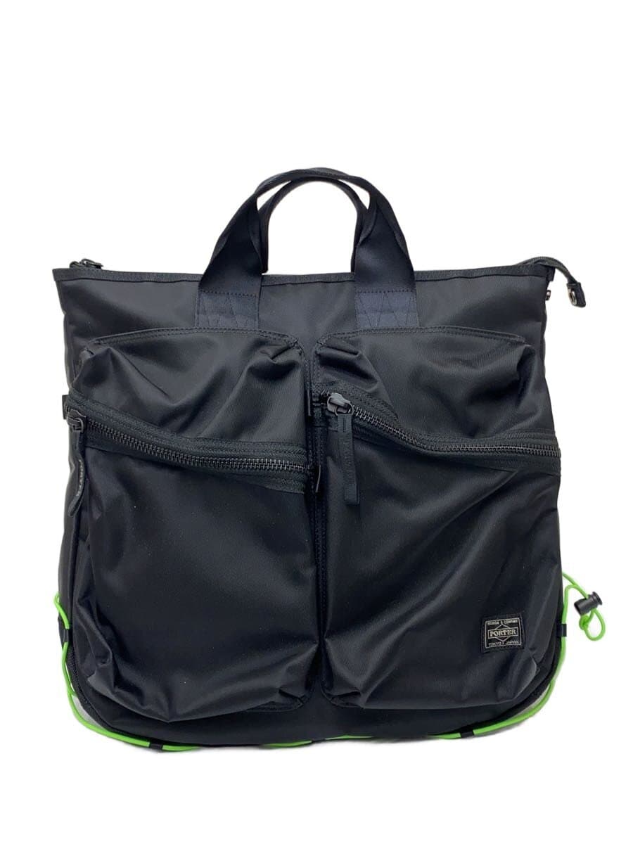 PORTERTHINGS 2-Way Helmet Bag BLK