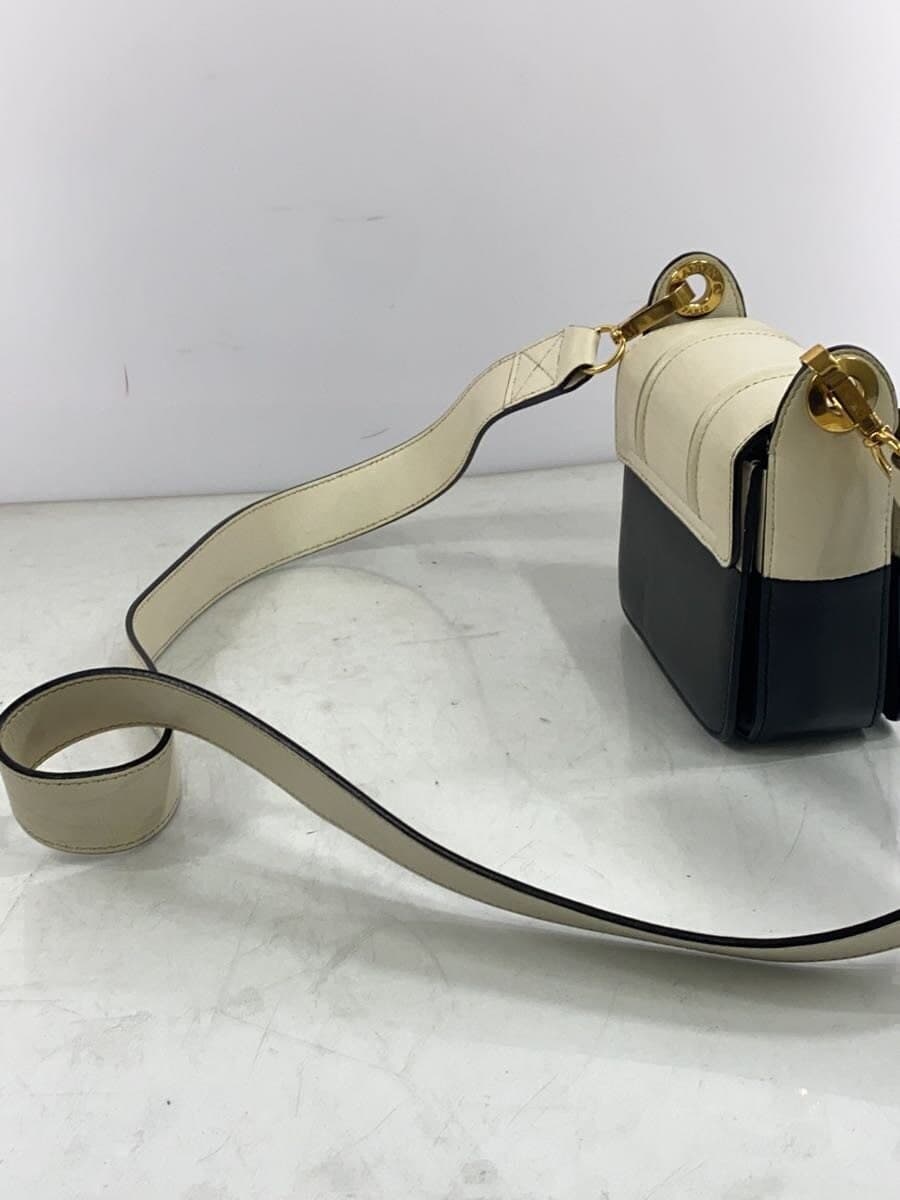 LANVIN Hardware Scratch Shoulder With Stain Gigi Mini Shoulder Bag Mono Black Leather 7