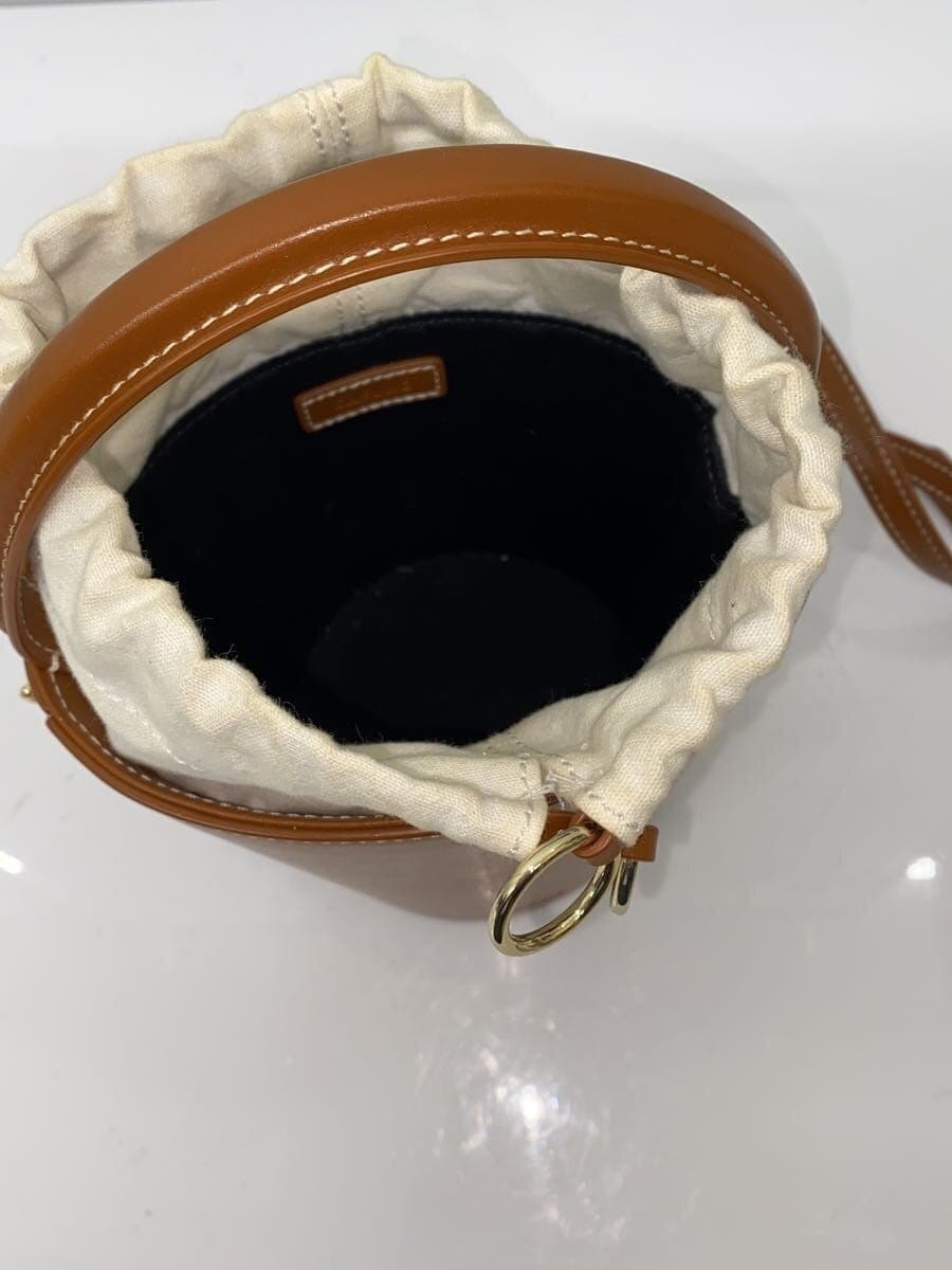 CAFUNE Shoulder Bag (Basket Style) Leather CML Solid Color 6