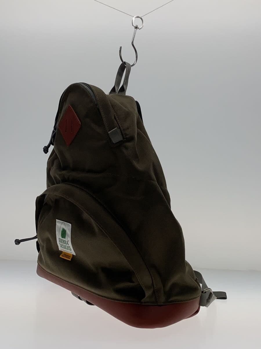 SIERRA DESIGNS Backpack -- KHK Leather bottom 2