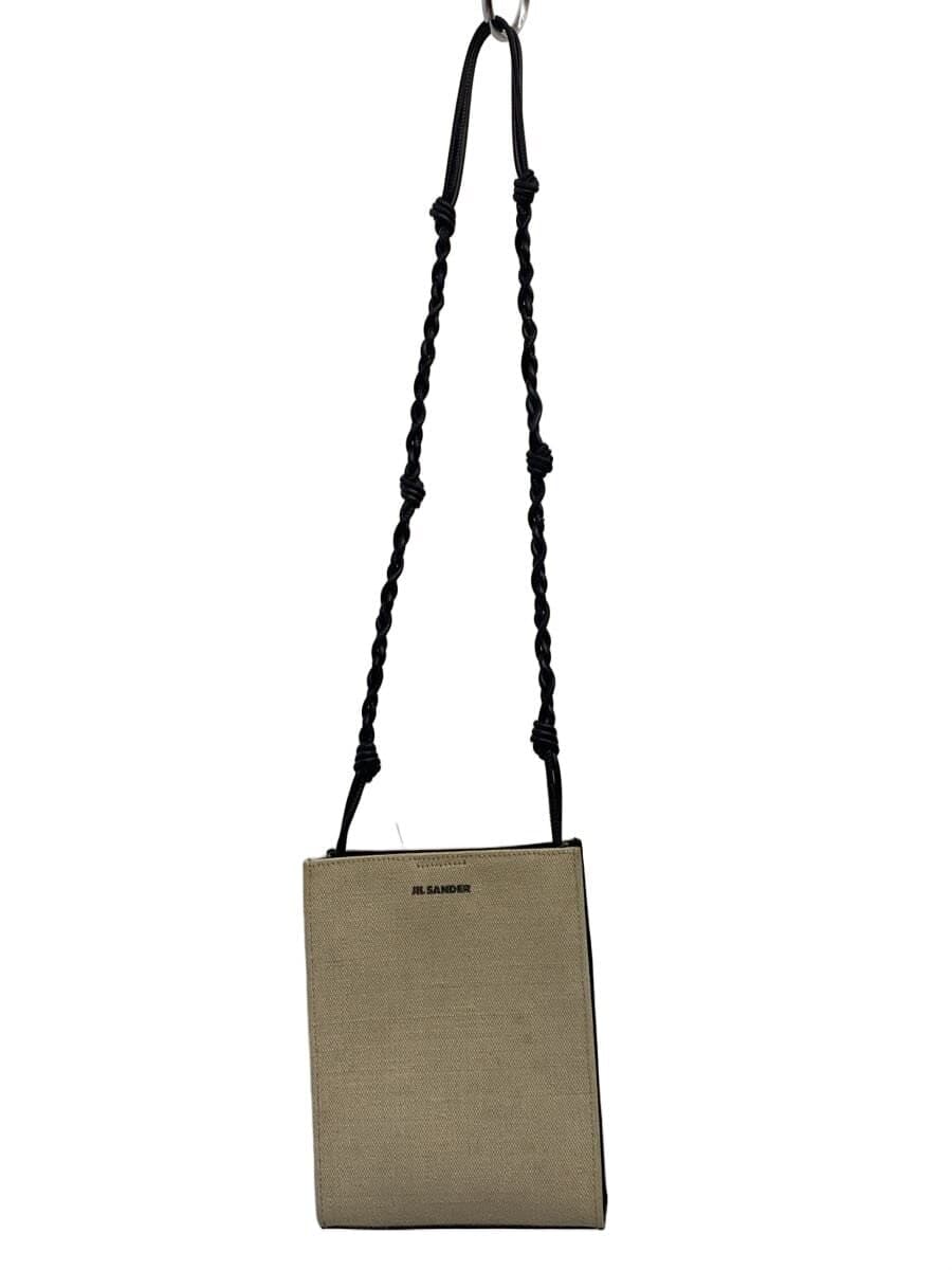 JIL SANDER Shoulder Bag -- BEG TANGLE Small Shows signs of wear and tear