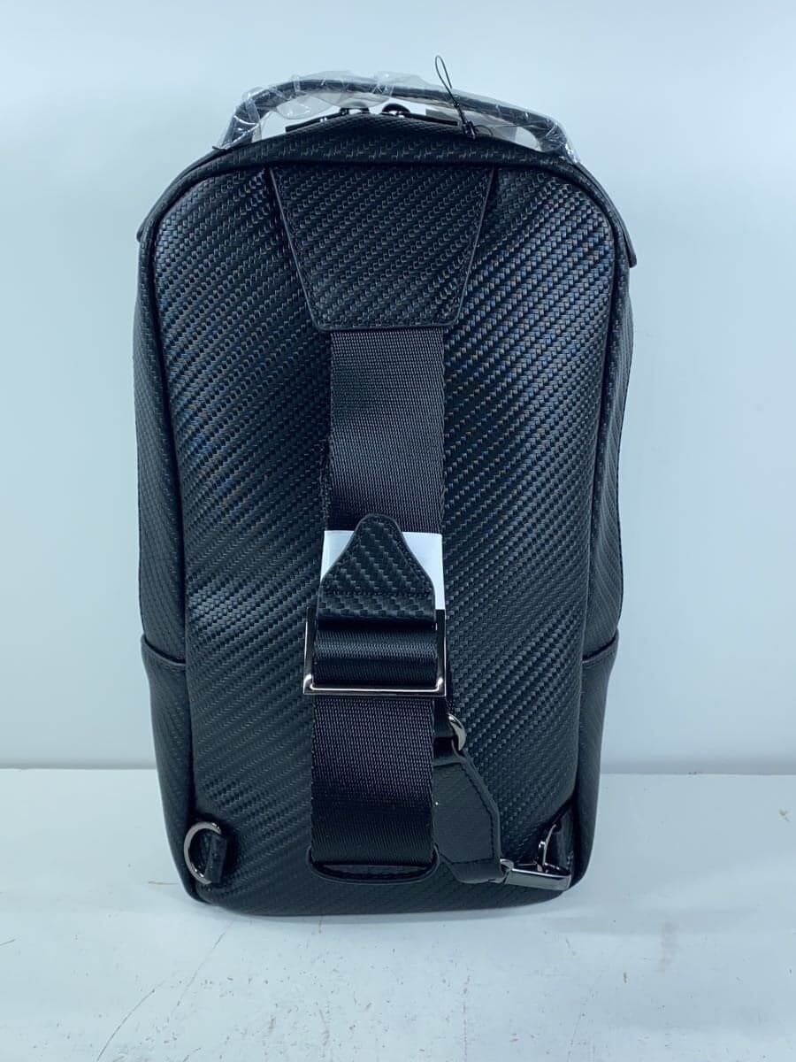 monsieur NICOLE Shoulder Bag Cowhide BLK Body Bag 3