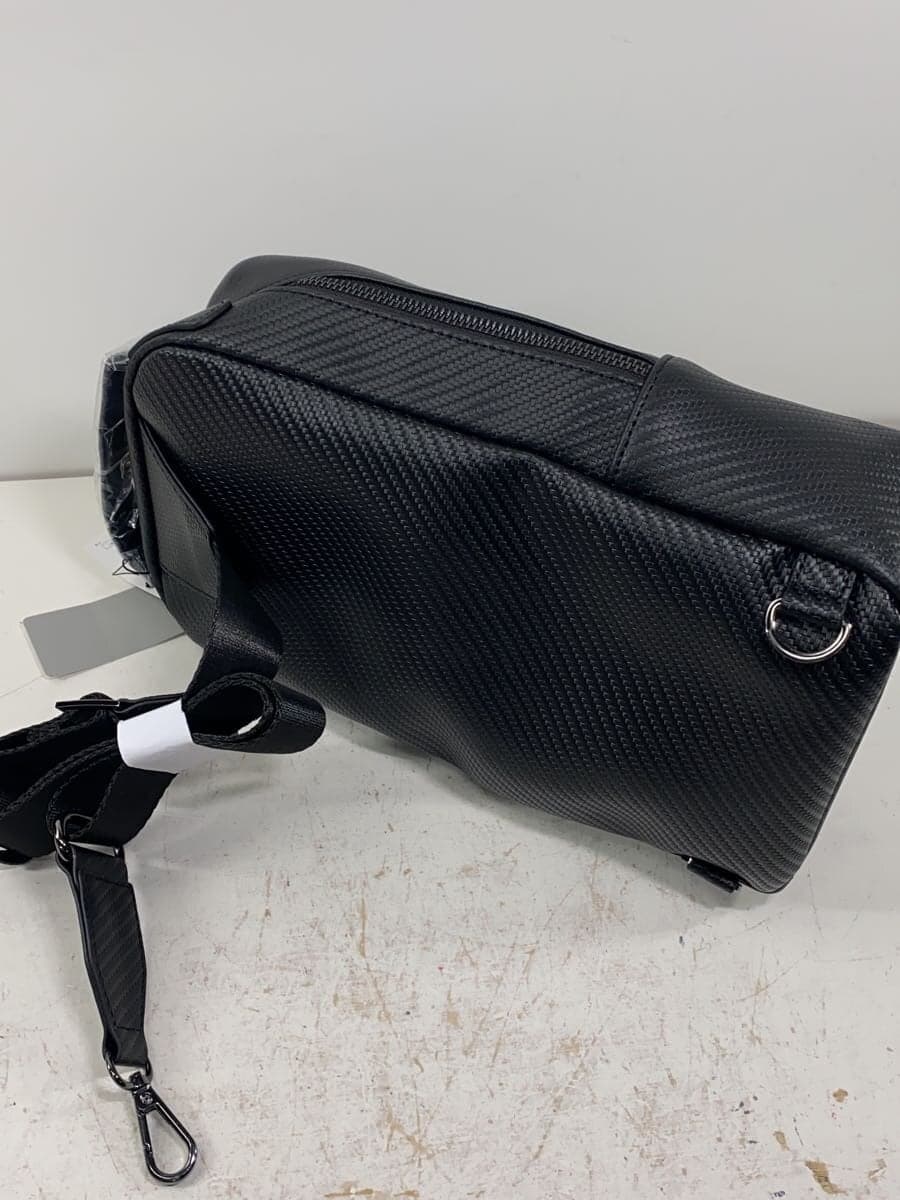 monsieur NICOLE Shoulder Bag Cowhide BLK Body Bag 7