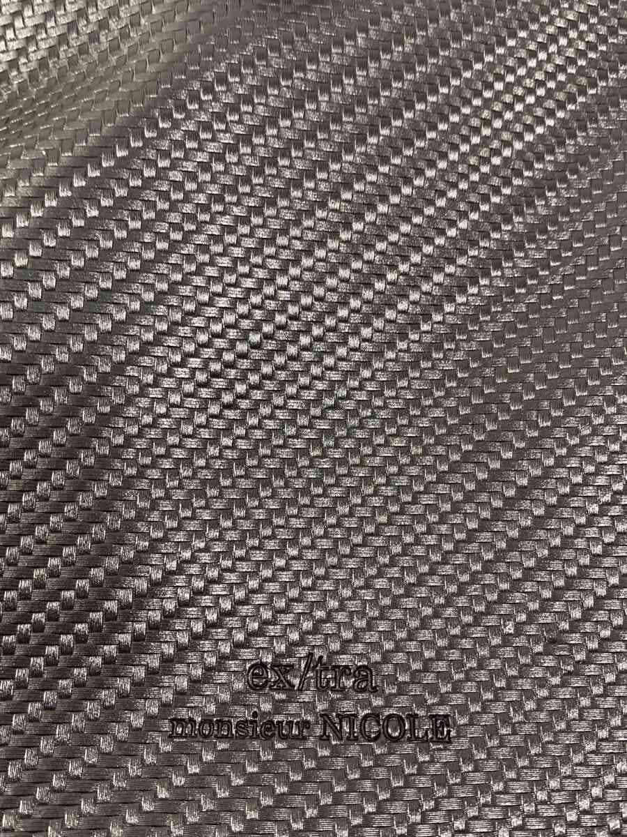 monsieur NICOLE Shoulder Bag Cowhide BLK Body Bag 8