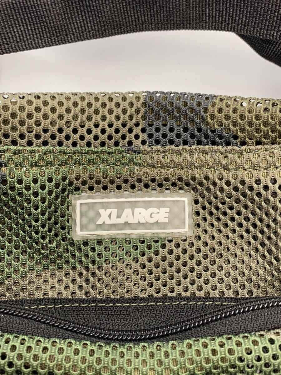 X-LARGE Shoulder Bag Polyester GRN Camouflage 101252053002 MESH SHOULDER BAG 5