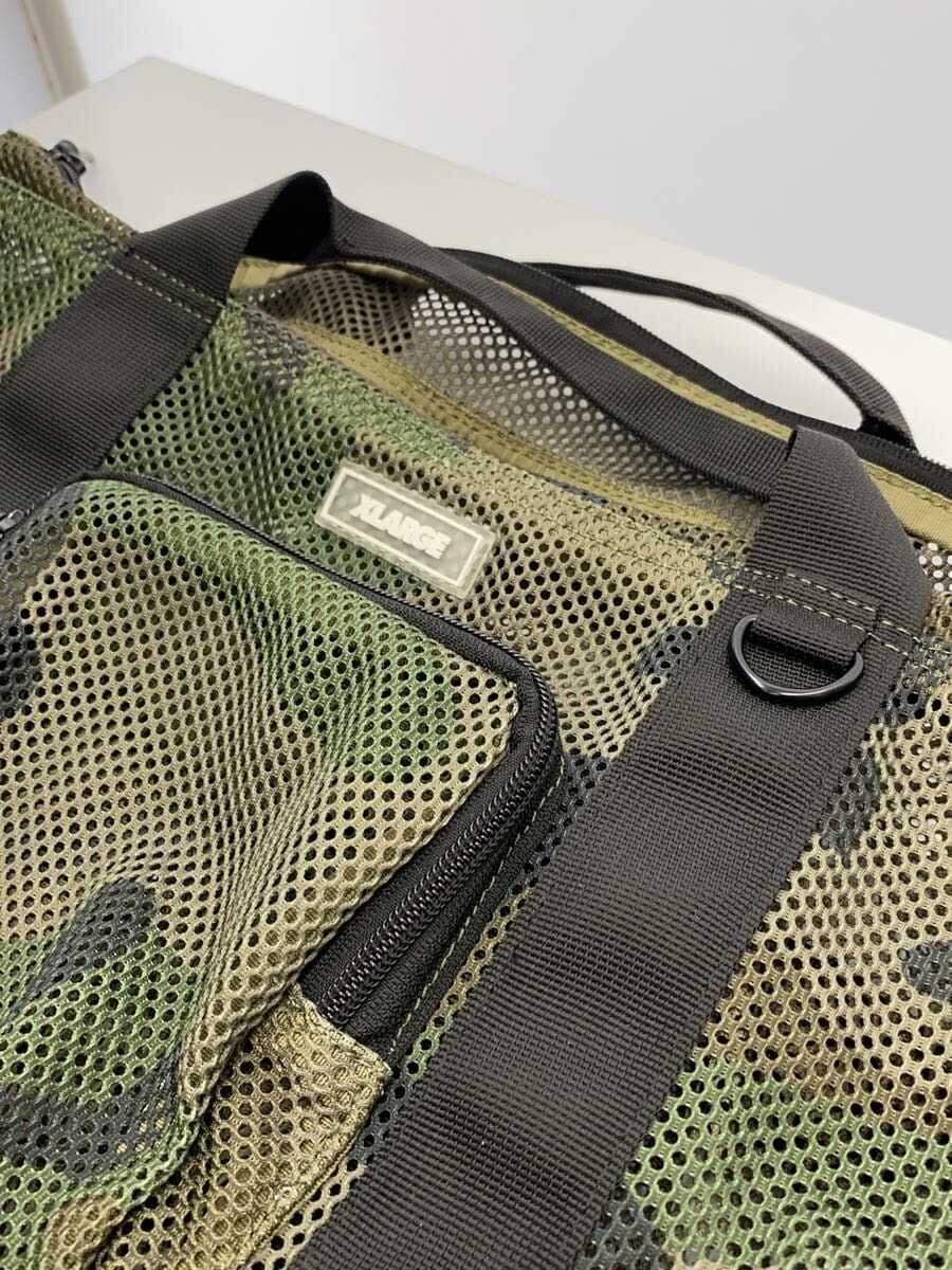 X-LARGE Shoulder Bag Polyester GRN Camouflage 101252053002 MESH SHOULDER BAG 7