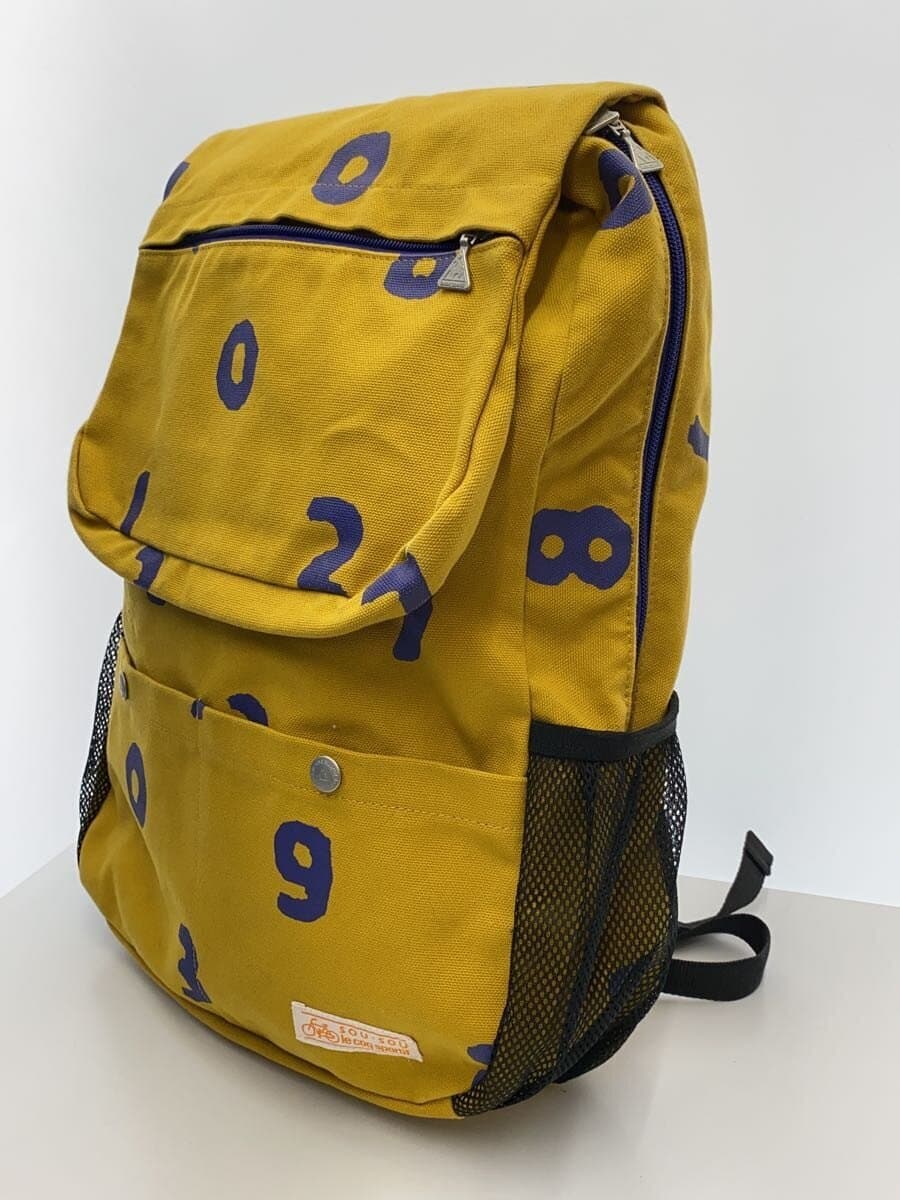 SOU SOU x le coq sportif Backpack YLW All Over Pattern 2