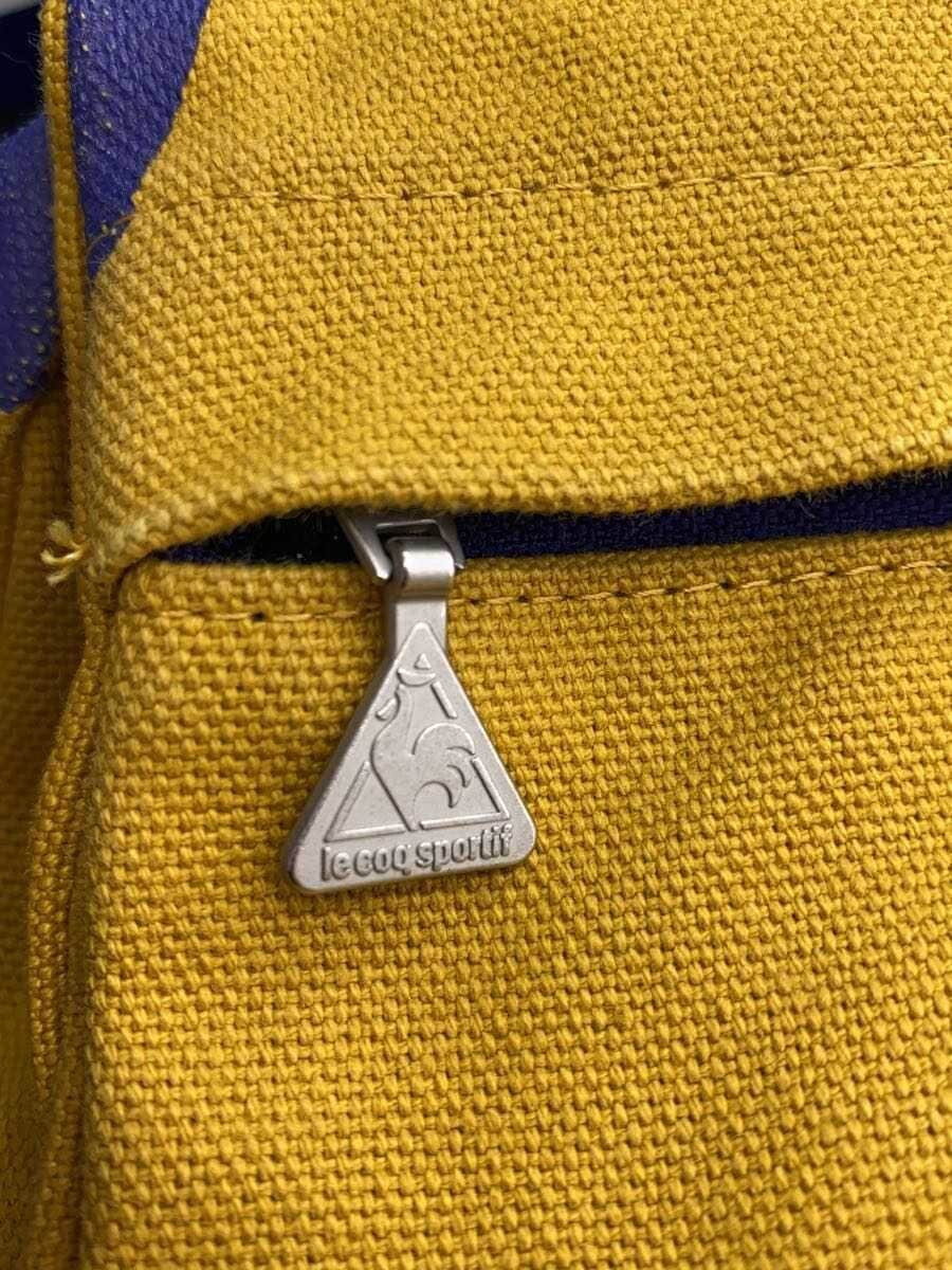 SOU SOU x le coq sportif Backpack YLW All Over Pattern 8