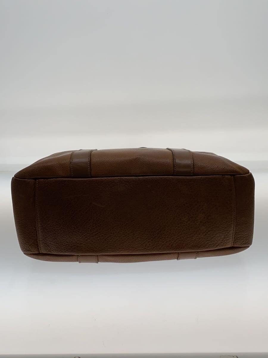 MAURO GOVERNA Boston Bag Brown Has scuff marks 4