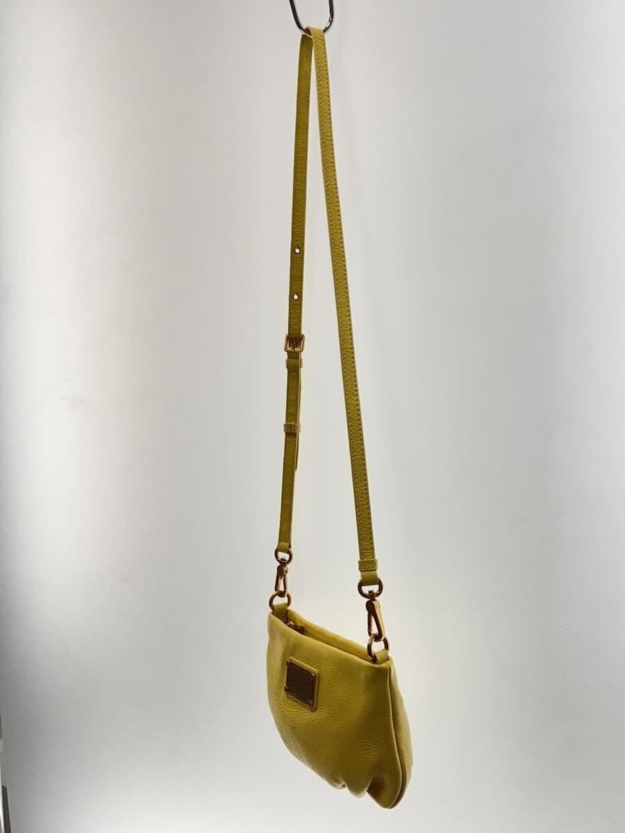 MARC BY MARC JACOBS Classic Q Percy Shoulder Bag Leather YLW M0001409C 81736 2
