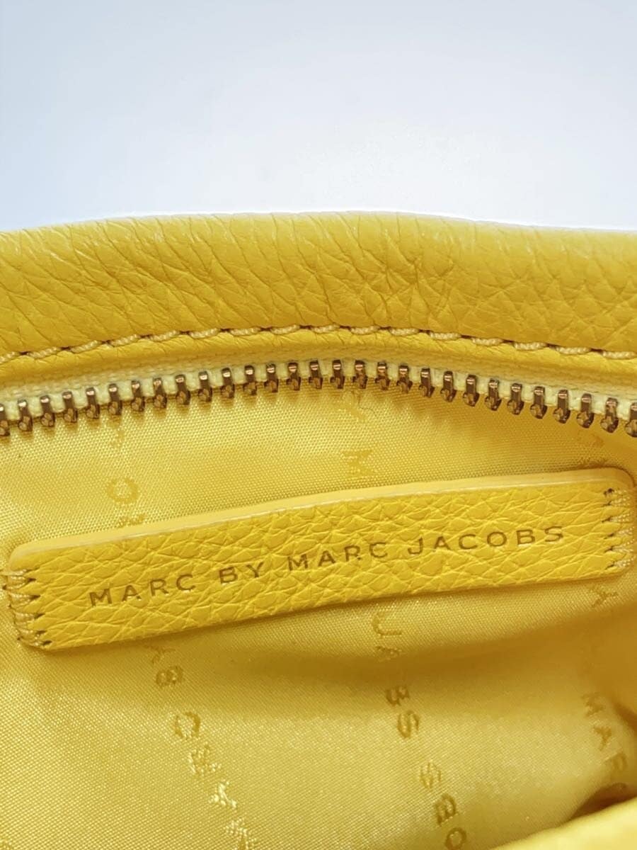 MARC BY MARC JACOBS Classic Q Percy Shoulder Bag Leather YLW M0001409C 81736 5