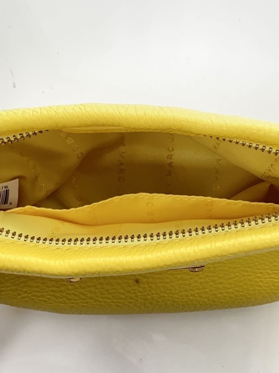 MARC BY MARC JACOBS Classic Q Percy Shoulder Bag Leather YLW M0001409C 81736 6