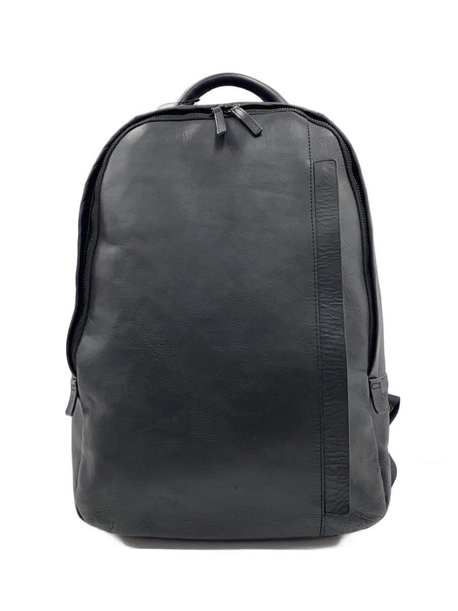 agnes b. 17AW Backpack Cowhide BLK JH07A