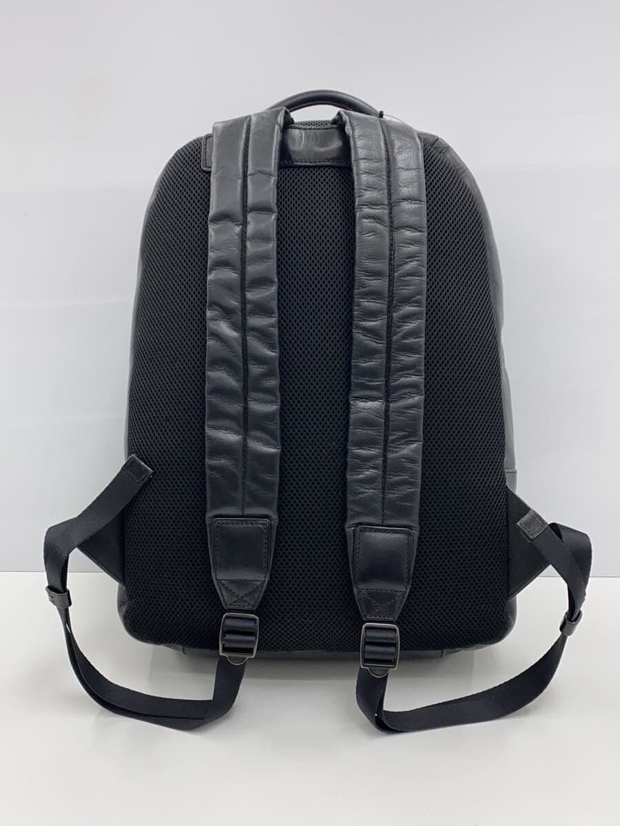 agnes b. 17AW Backpack Cowhide BLK JH07A 3