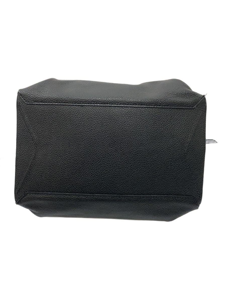 GIANNI CHIARINI Origami M Shoulder Bag Leather BLK 4