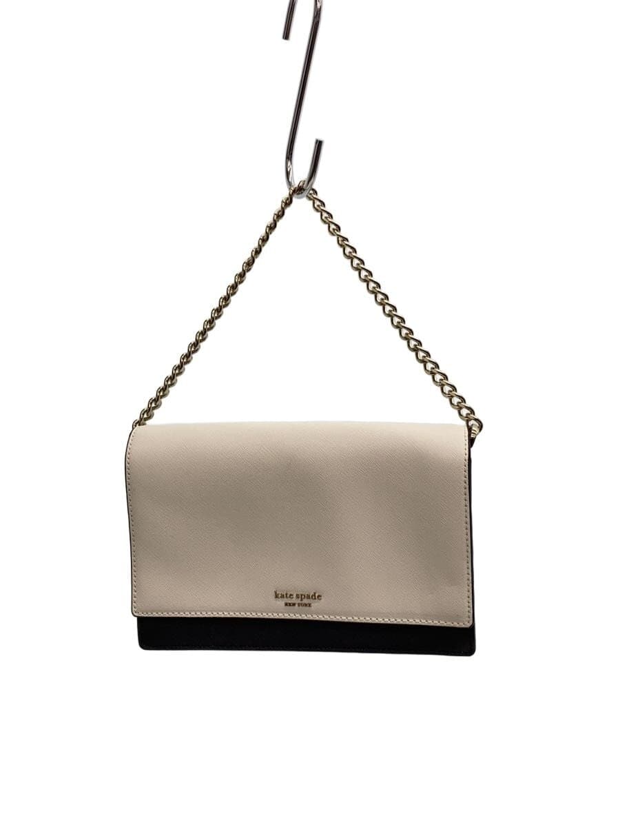 Kate Spade New York shoulder bag cow leather BLK WKRU5844