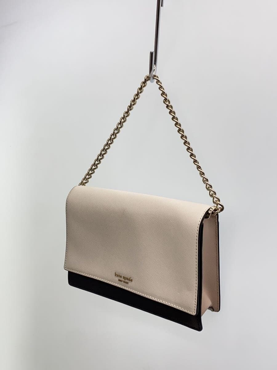 Kate Spade New York shoulder bag cow leather BLK WKRU5844 2