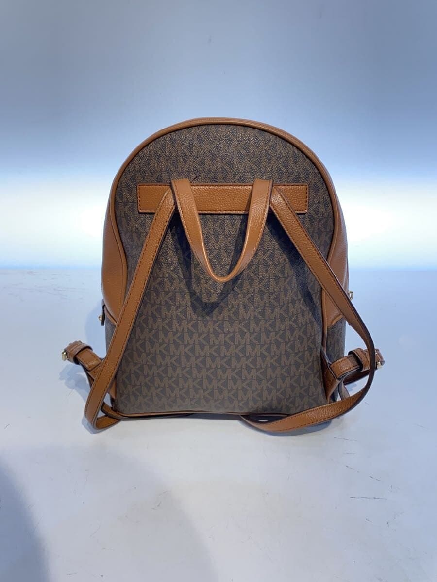 MICHAEL KORS Backpack -- BRW All-over pattern BA-2102 3