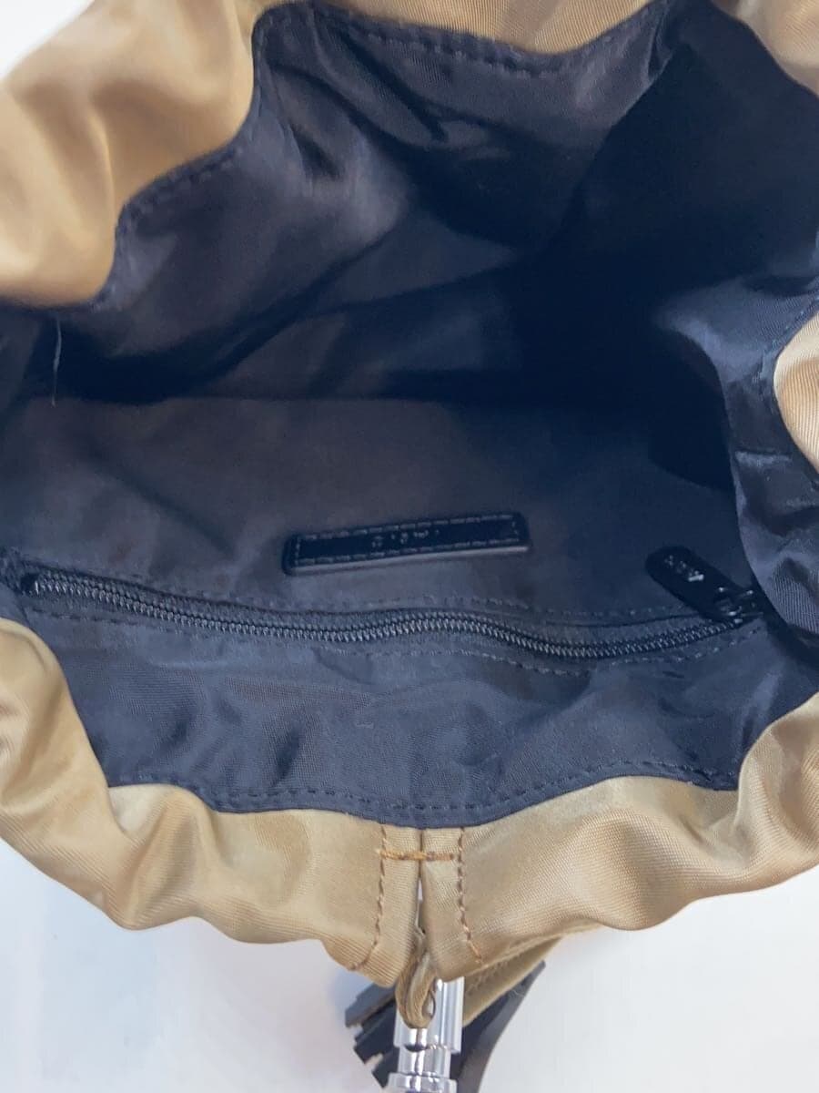 VASIC handbag nylon beige day-to drawstring 6