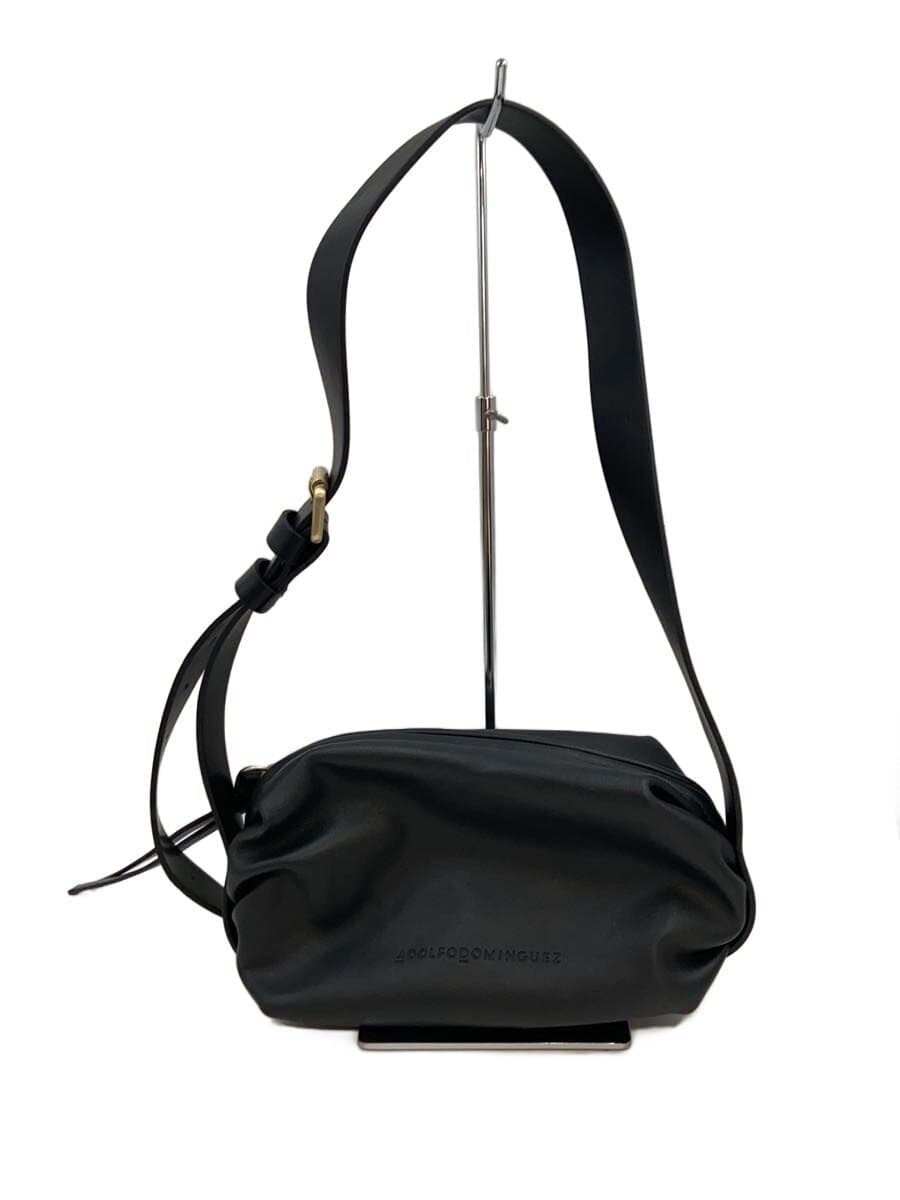 ADOLFO DOMINGUEZ shoulder bag -- BLK