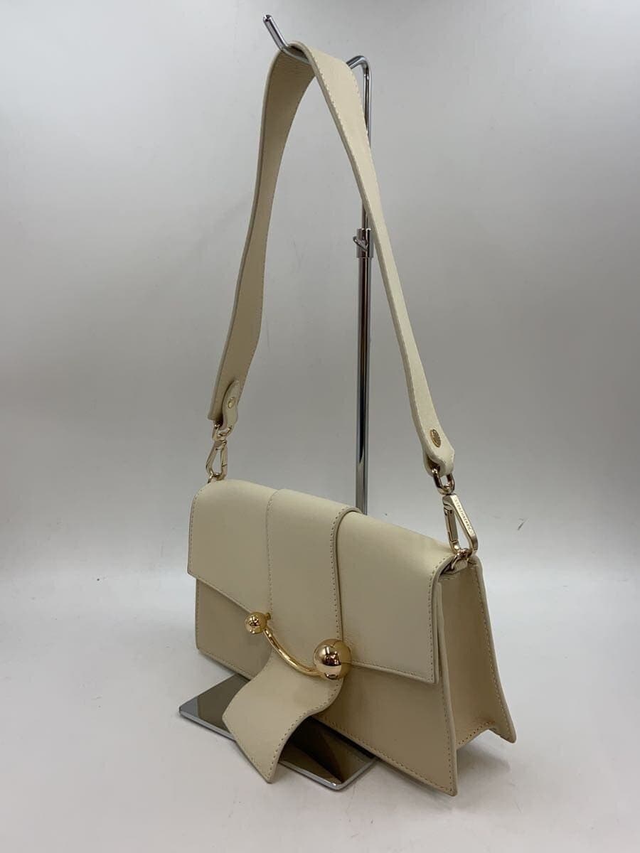 STRATHBERRY Shoulder Bag Leather CRM BOX CRESCENT 2