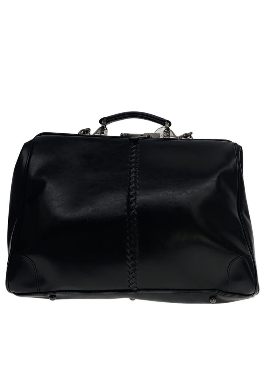 Youta Duffle Bag LIGHT Y4 2-Way Tomioka Bag Faux Leather Black