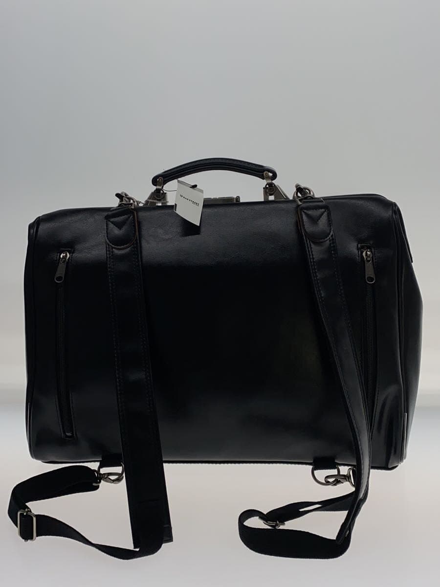 Youta Duffle Bag LIGHT Y4 2-Way Tomioka Bag Faux Leather Black 3