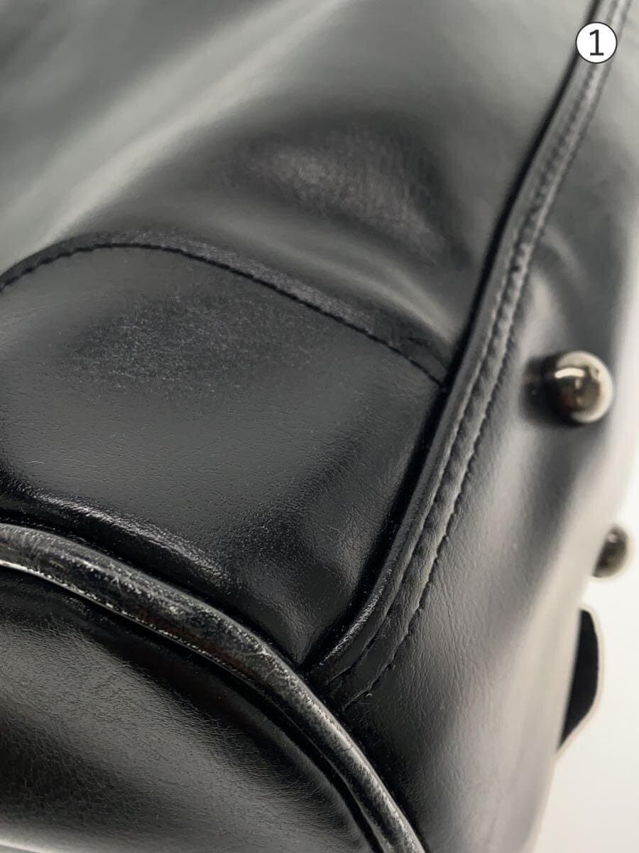 Youta Duffle Bag LIGHT Y4 2-Way Tomioka Bag Faux Leather Black 7