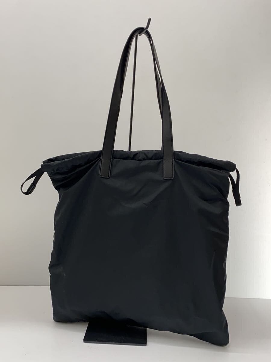 agnes b. tote bag polyester black MH12-03 3