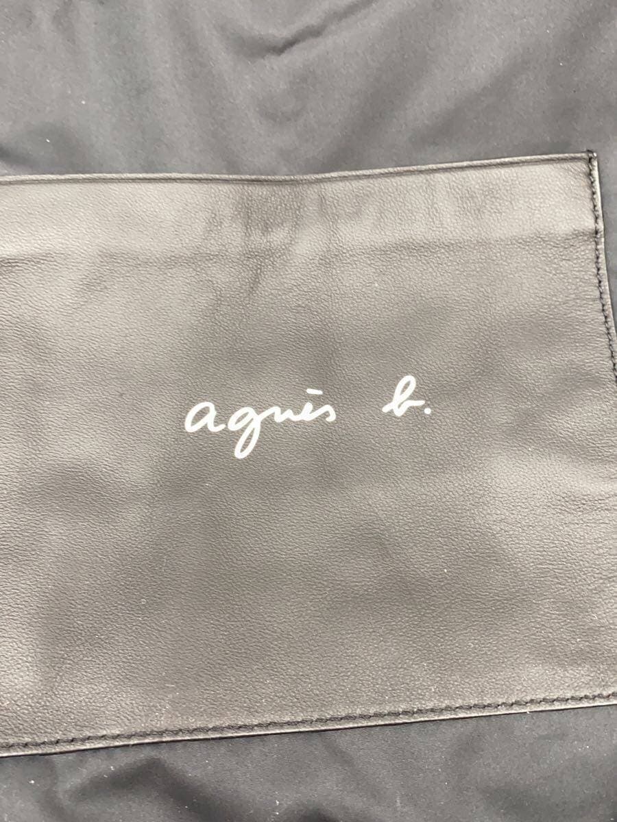 agnes b. tote bag polyester black MH12-03 5