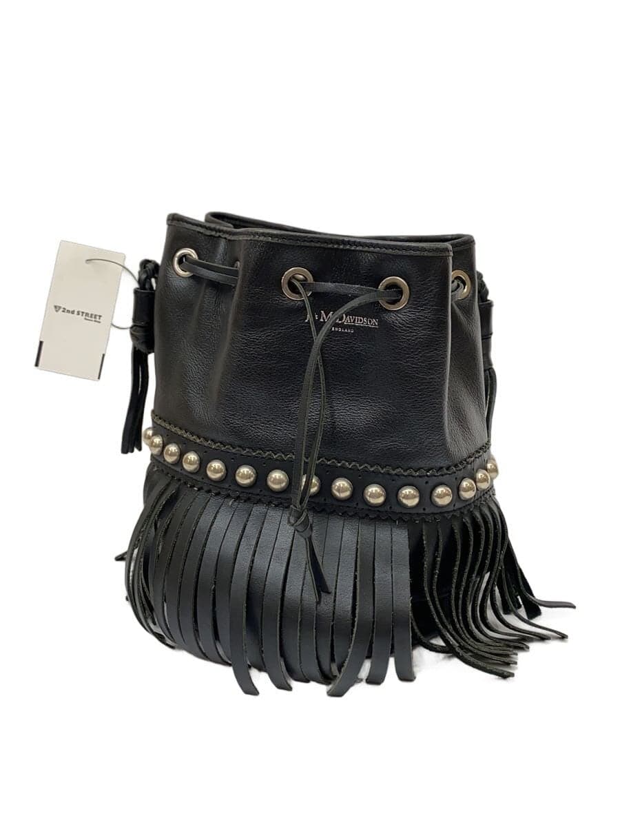 J&M DAVIDSON shoulder bag -- BLK Carnival studs signs of use