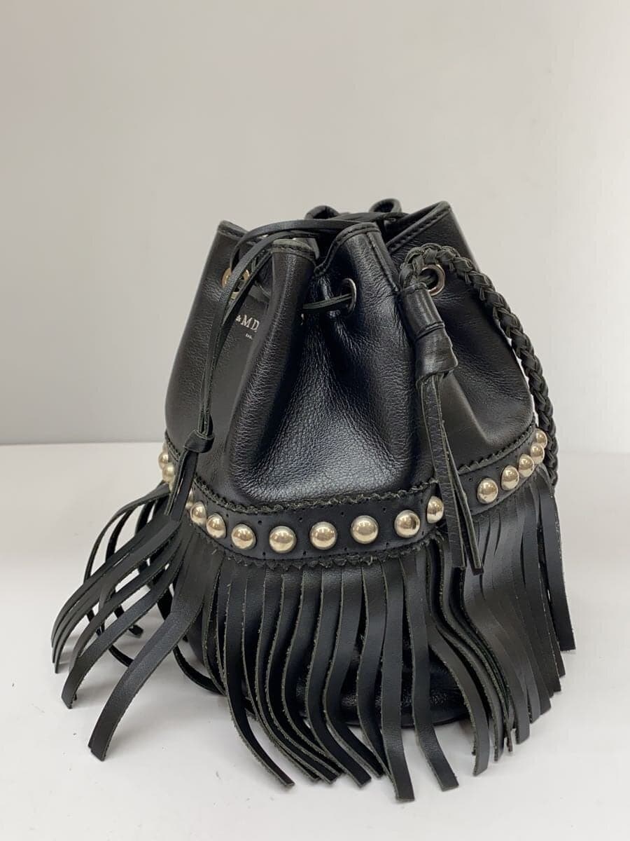 J&M DAVIDSON shoulder bag -- BLK Carnival studs signs of use 2