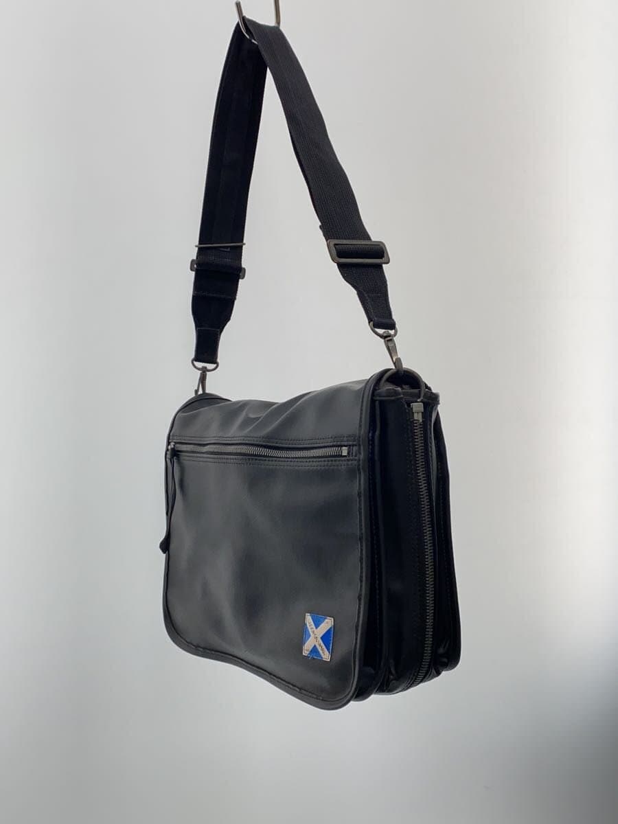 LUGGAGE LABEL Shoulder Bag -- BLK 2