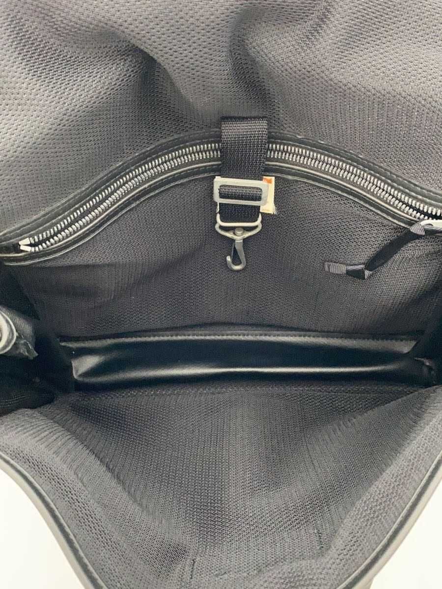 LUGGAGE LABEL Shoulder Bag -- BLK 6