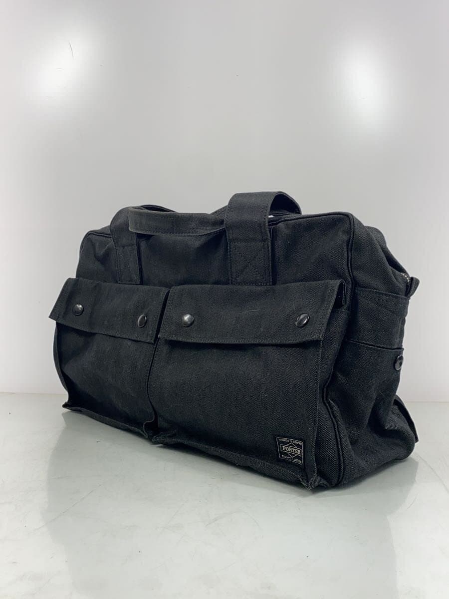 PORTERSMOKY Tote Bag Canvas BLK 2