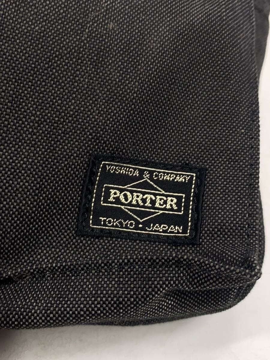 PORTERSMOKY Tote Bag Canvas BLK 5