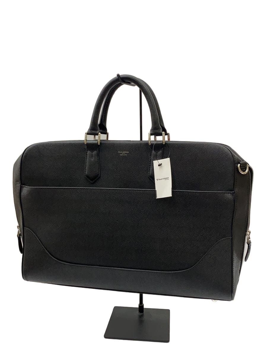 PELLE MORBIDA Briefcase -- BLK Capitano 2-Way
