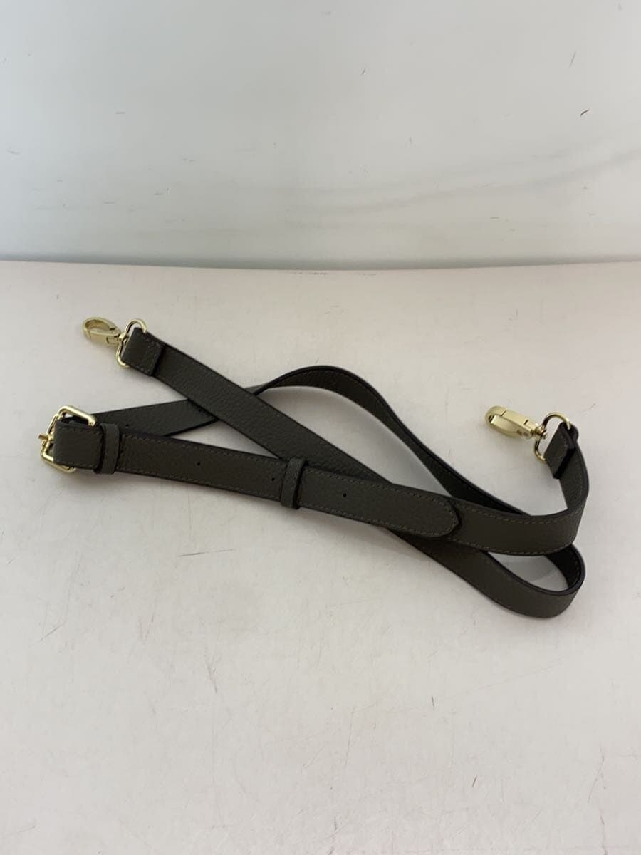 HAYNI2WAY Tote Bag Shoulder Bag Faux Leather Gray 8