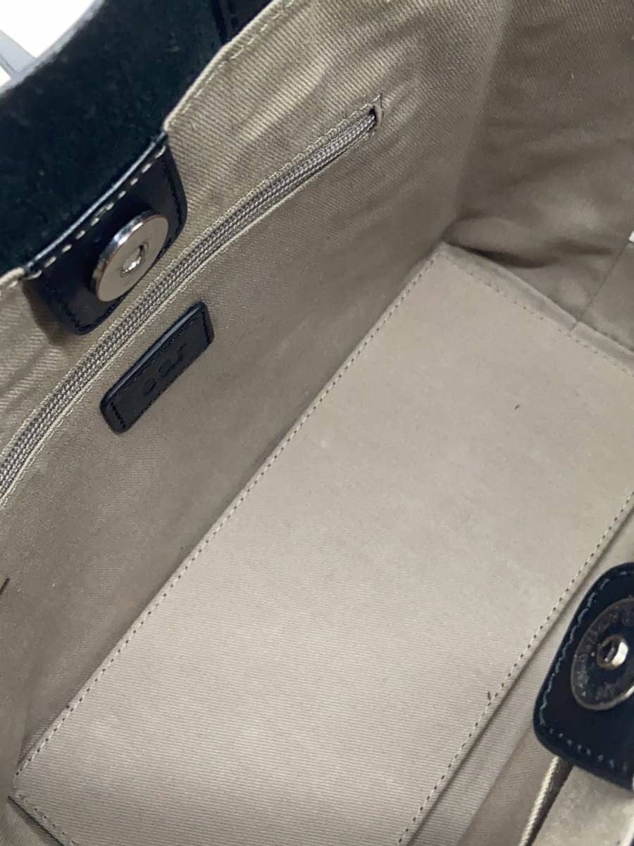 ear PAPILLONNER2-Way Studs Shoulder Bag Handbag Leather Black EAZ1012212A0012 6