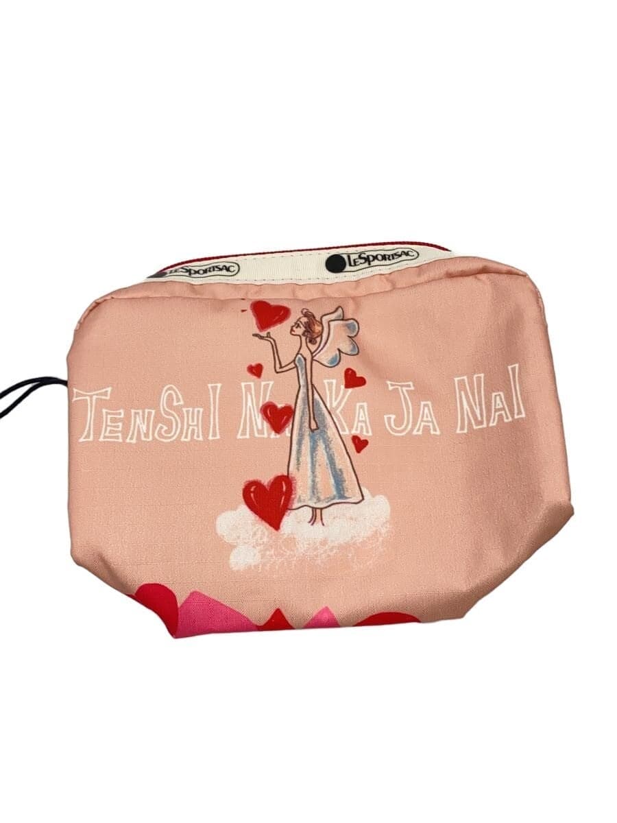 LESPORTSAC x Ribon Tenshi Nanka Janai Ai Yazawa Pouch PNK