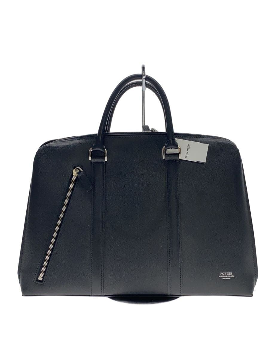 PORTER Business Bag Leather Black