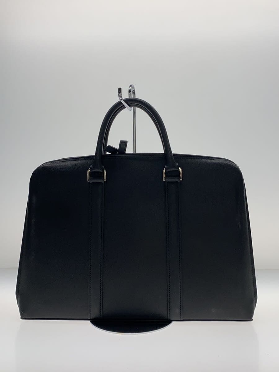 PORTER Business Bag Leather Black 3