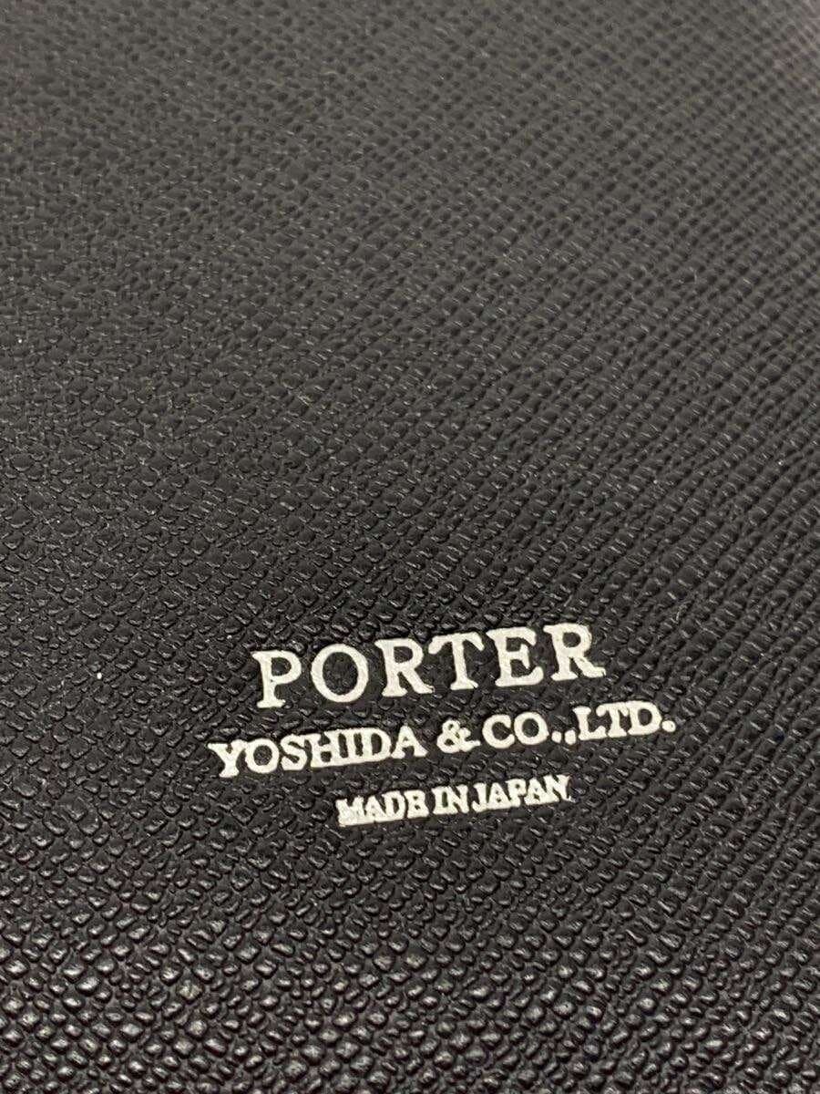 PORTER Business Bag Leather Black 5